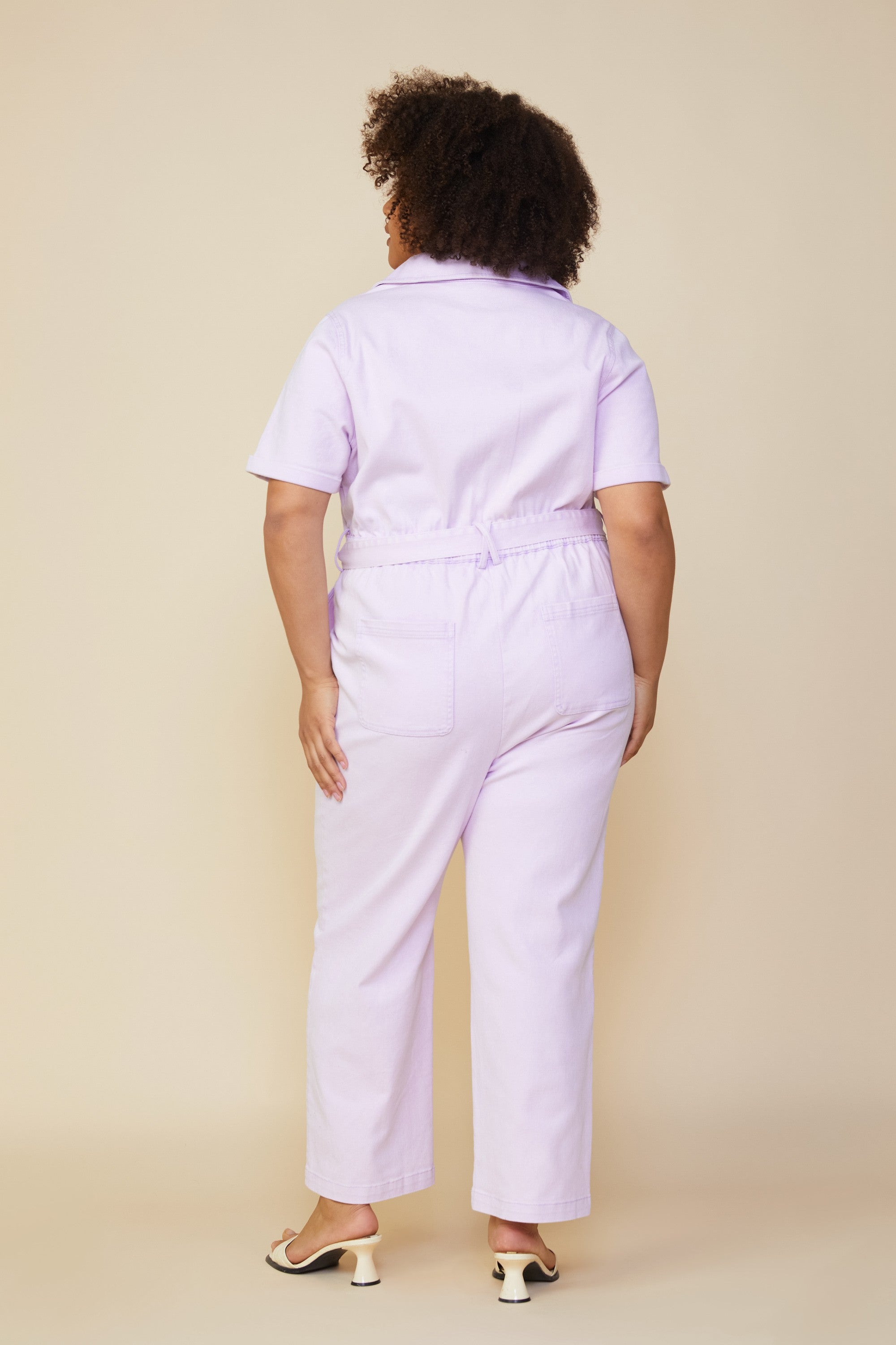 PLUS - Rachel Spring Utility Jumpsuit