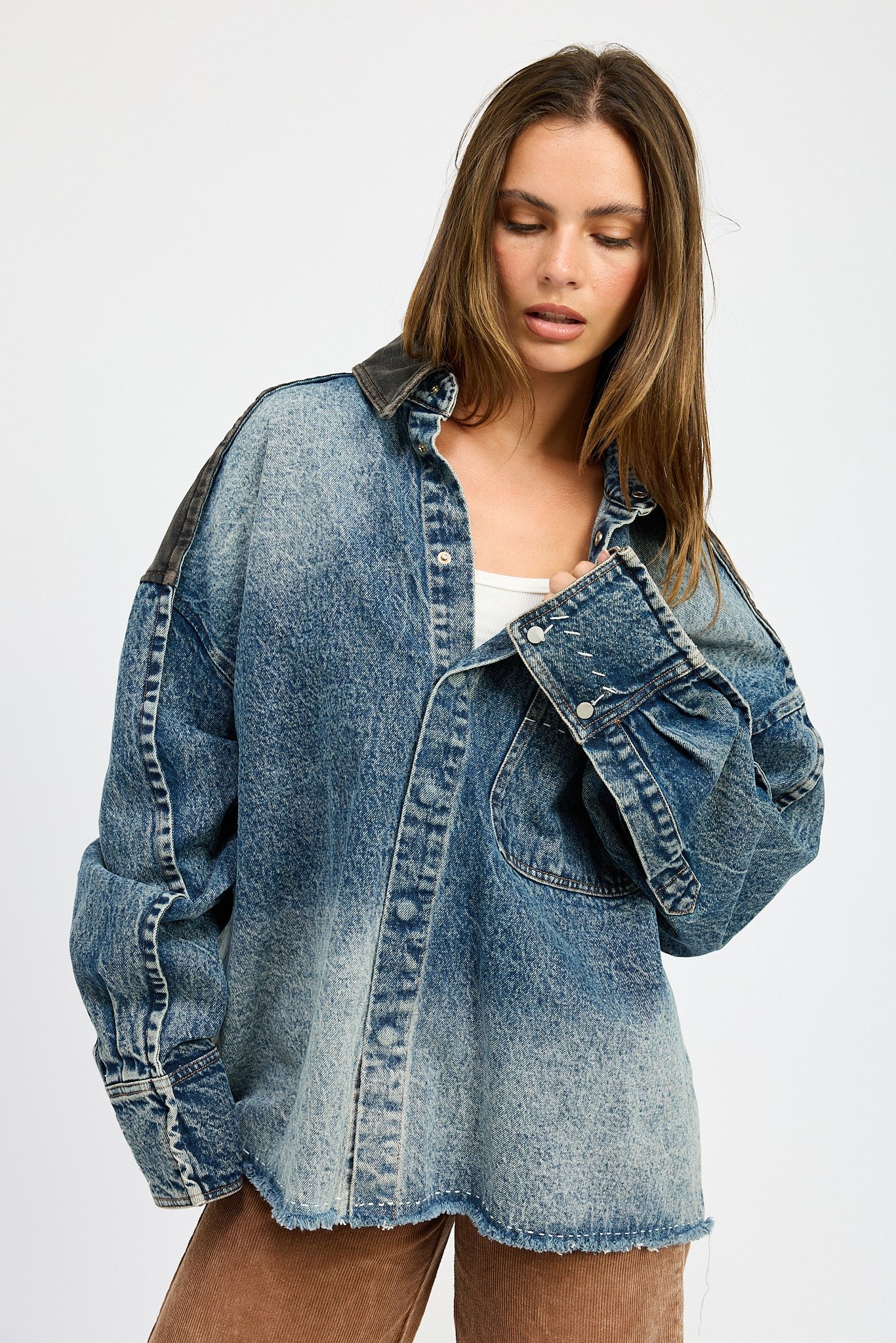 Emori Oversized Denim Jacket