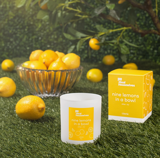 Bravo's the Real Housewives - Nine Lemons in A Bowl Candle