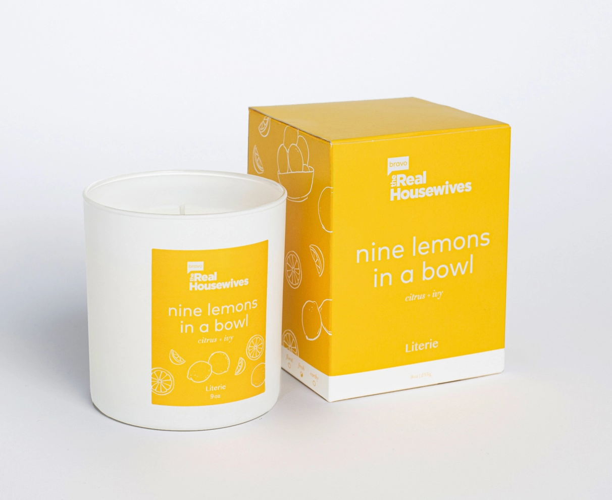 Bravo's the Real Housewives - Nine Lemons in A Bowl Candle