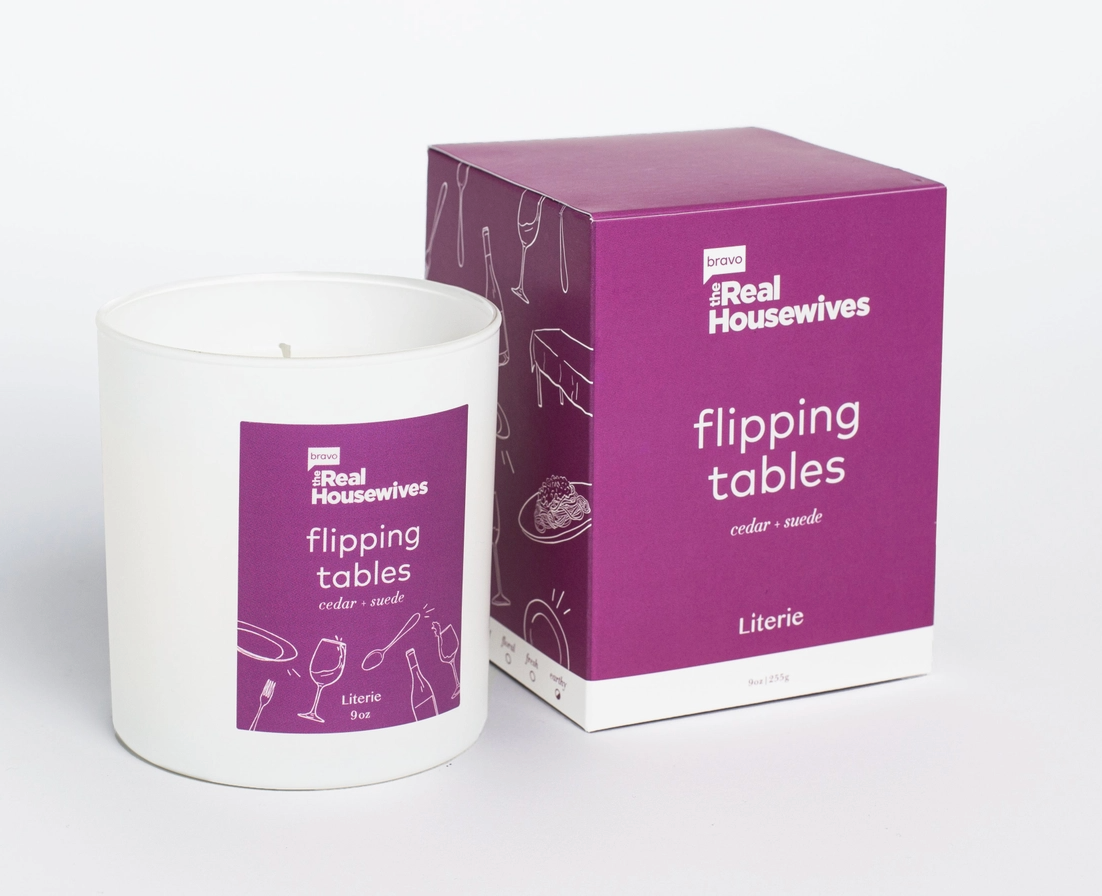 Bravo's the Real Housewives - Flipping Tables Candle