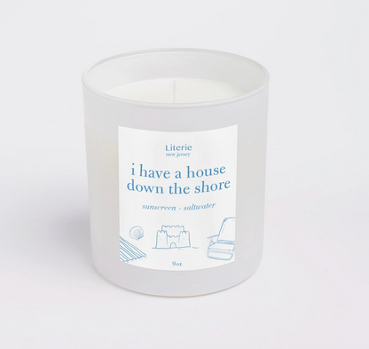 I Have A House Down the Shore Candle