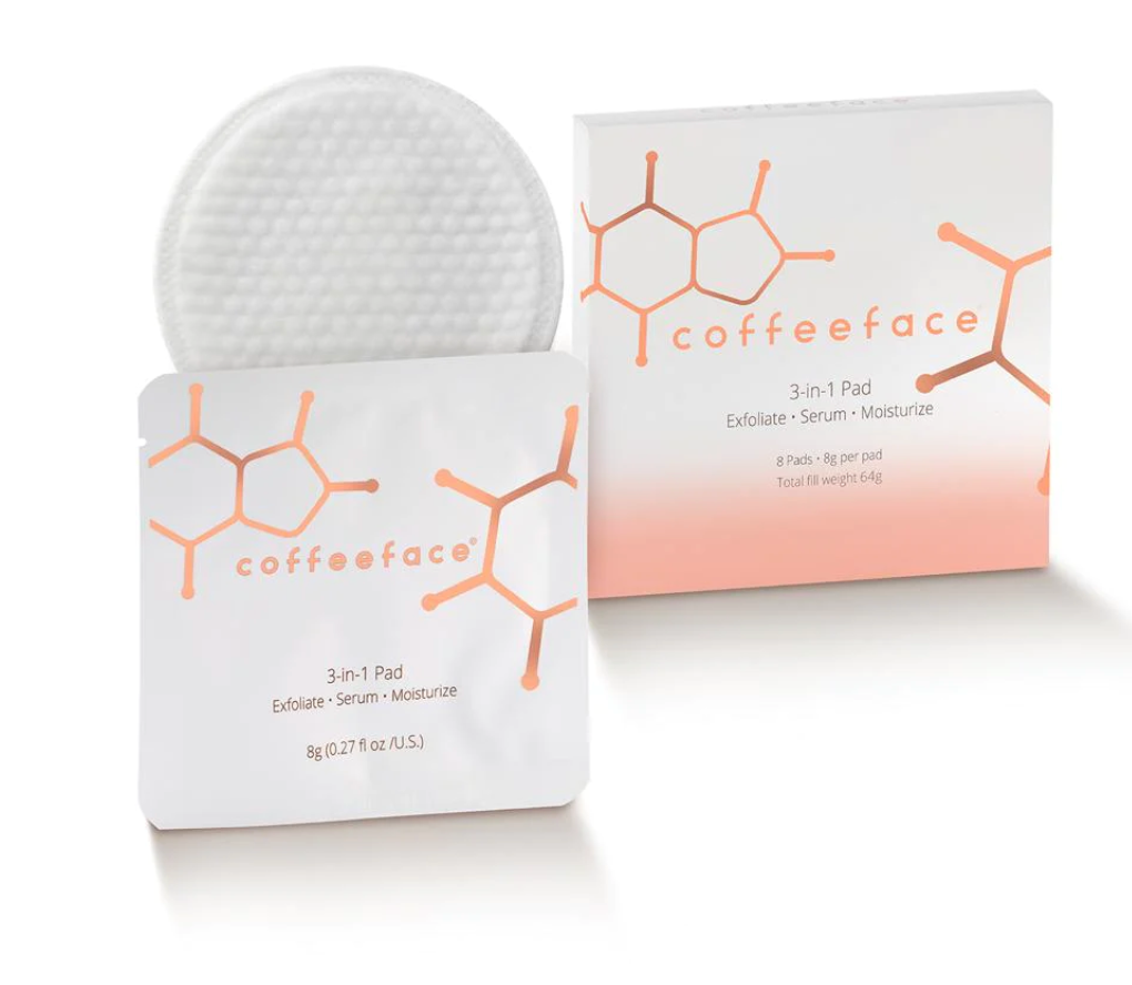 Coffee Face On The Go Skincare Pads