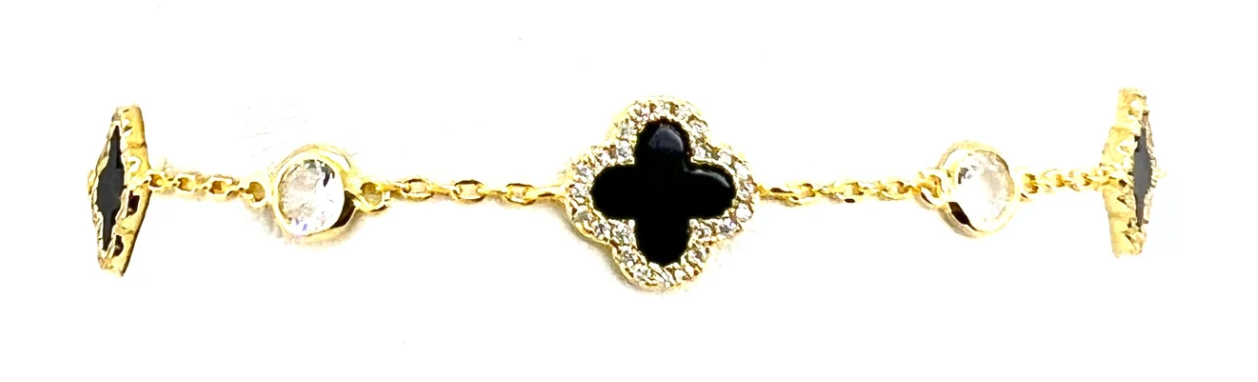 Clover CZ Bracelet