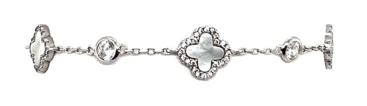 Clover CZ Bracelet