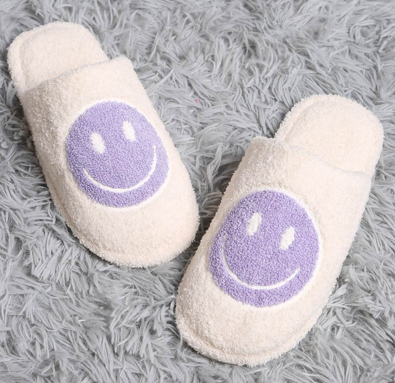 Big Smile Print Slippers