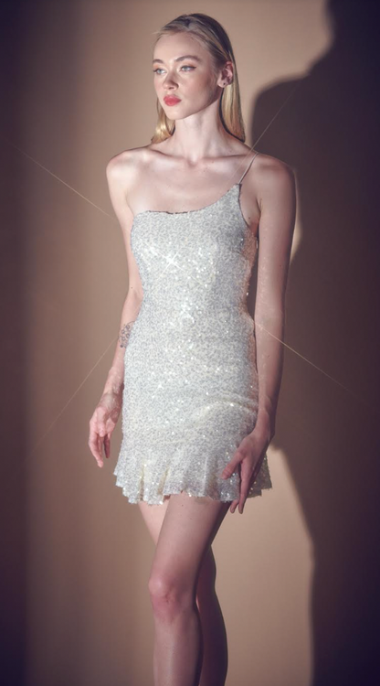 Melissa Sparkled Bodycon Mini Dress