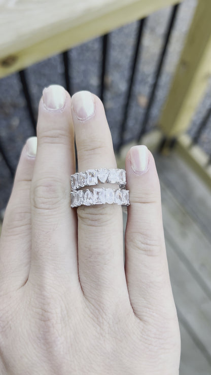 Kym Chunky Crystal Ring