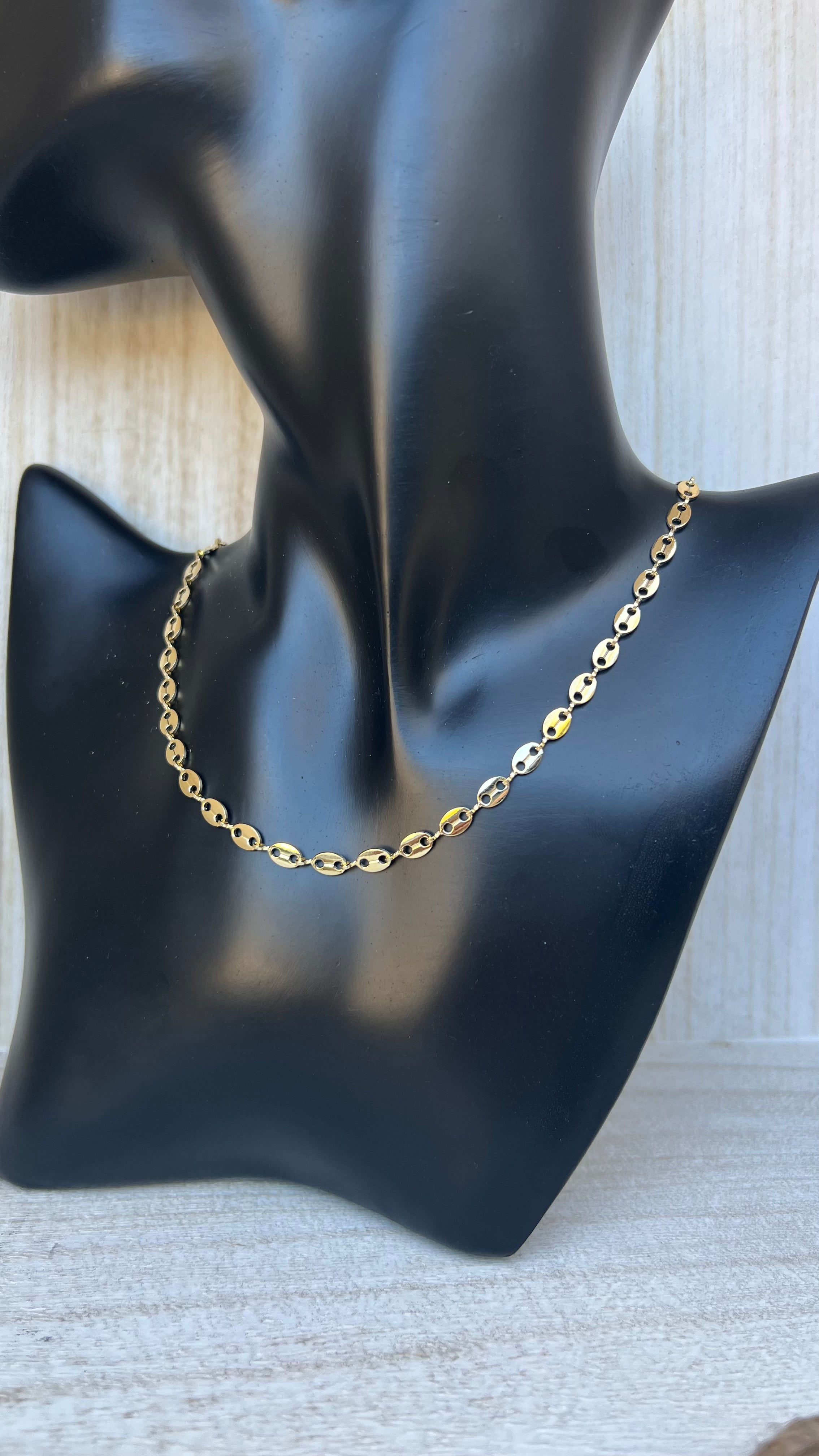 Mariner Textured Chain Necklace