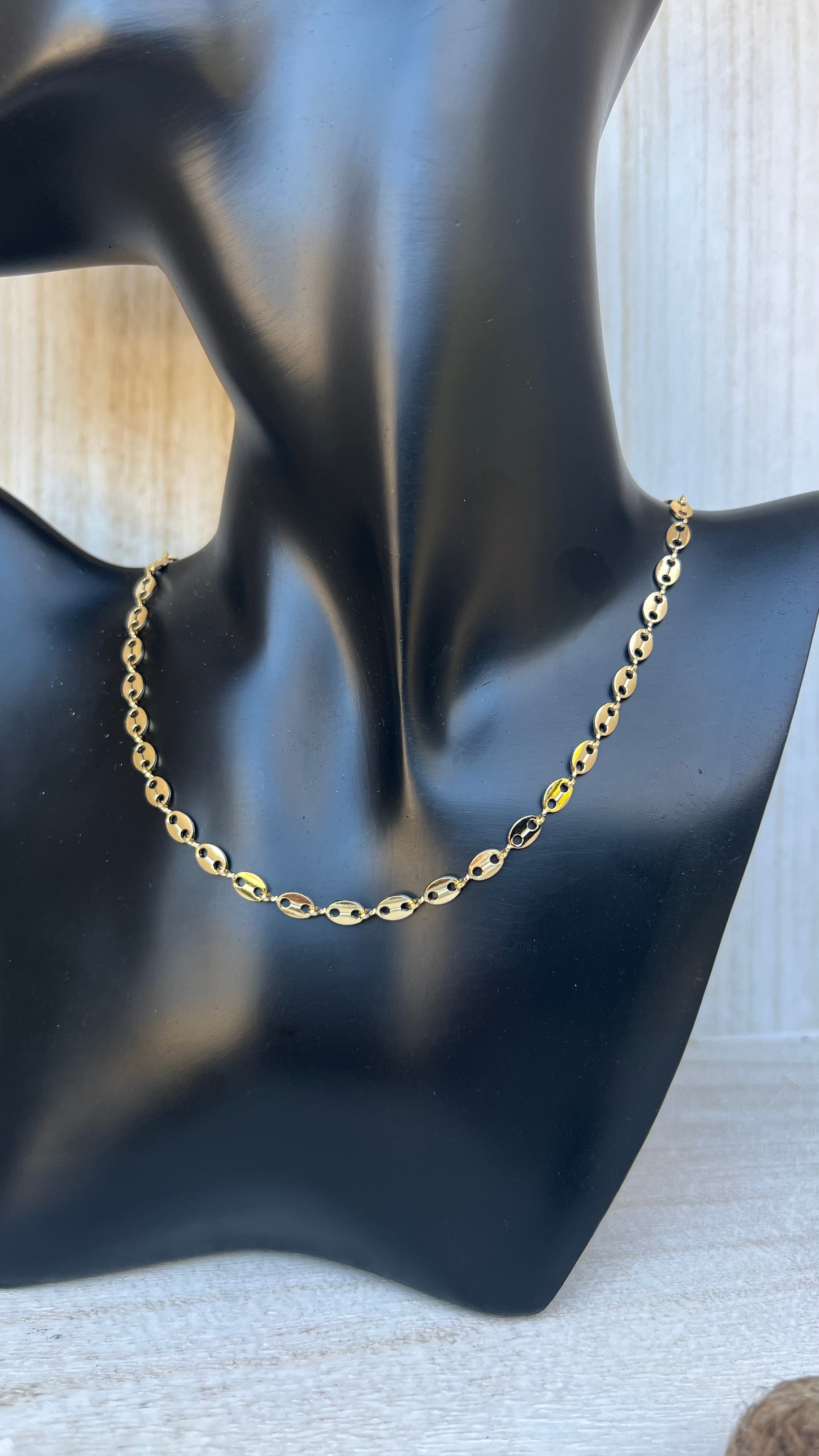 Mariner Textured Chain Necklace