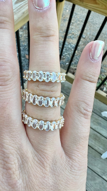 Mariana Gold Crystal Ring